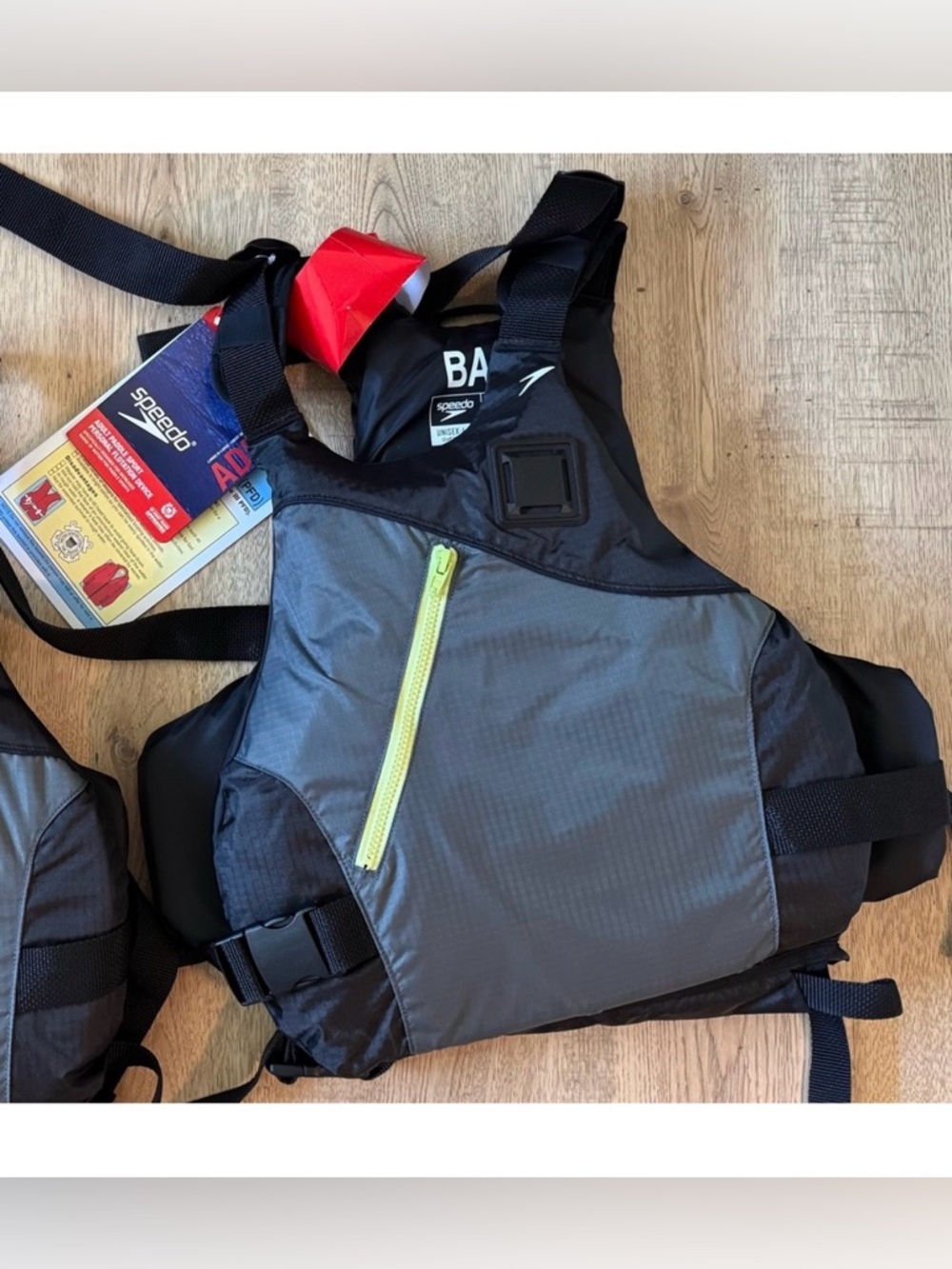 Speedo Paddle Sport Life Vest L/XL USCG Approved PFD NWT